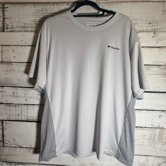 Columbia Men's T-Shirt Short Sleeve Silver/Gray Size XL - Picture 1 of 5